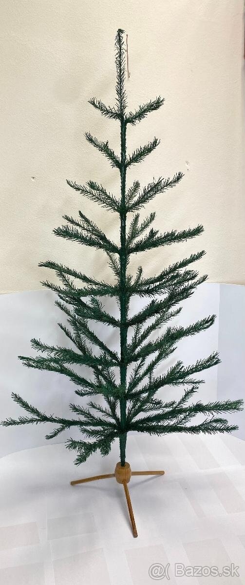 Umelý, socialistický, retro vianočný stromček, strom - 2