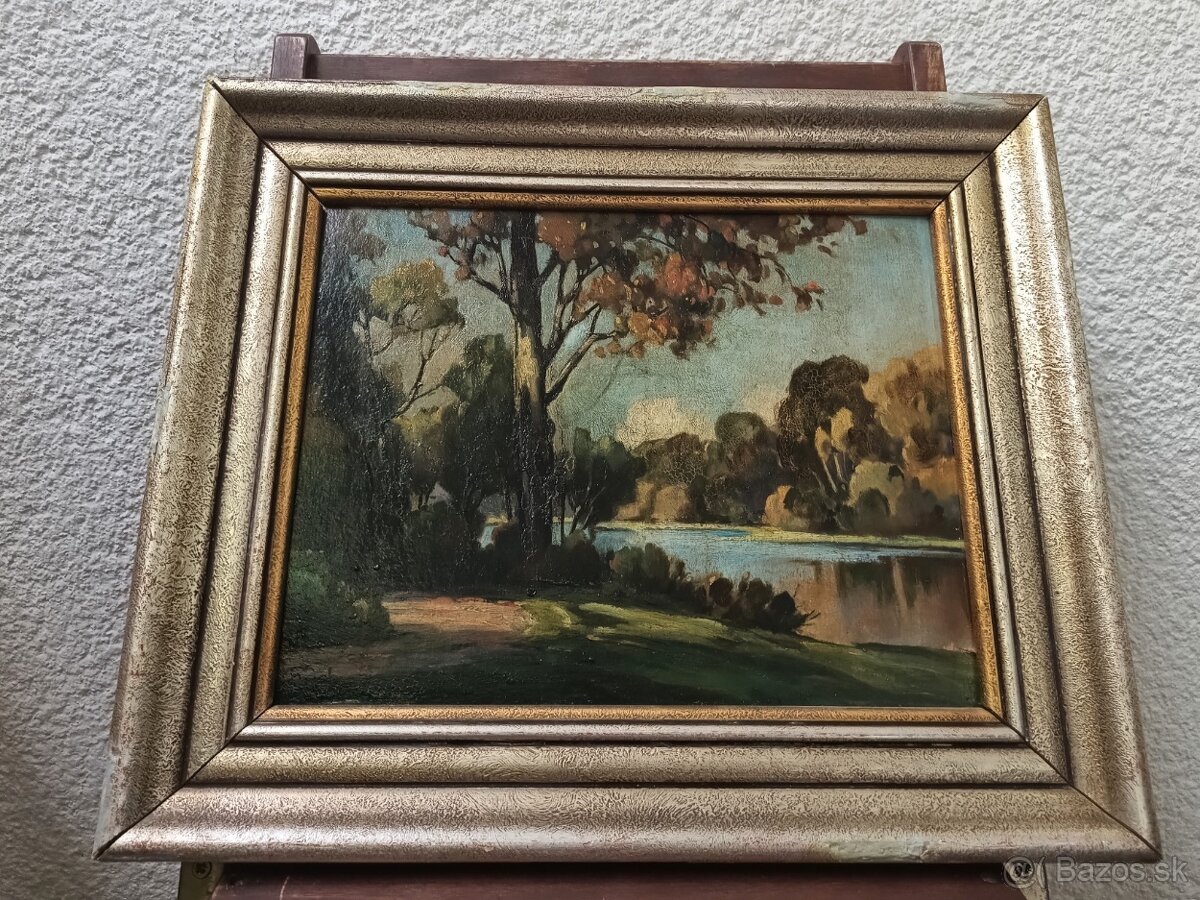 Olejomalba-Carlos Kuch (Karl Opferkuch) 1899-1966, Stuttgart - 2