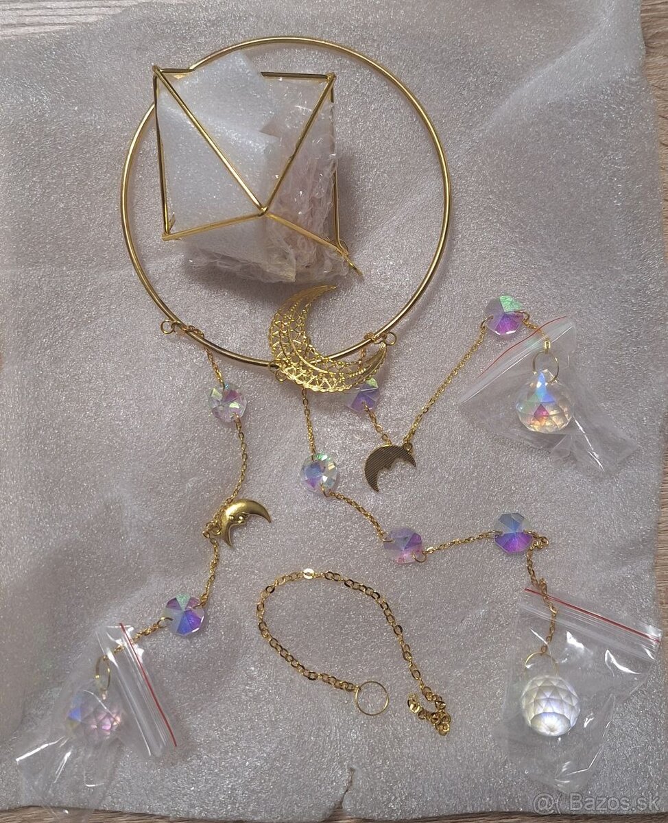 Veterná zvonkohra z kryštálov - 2