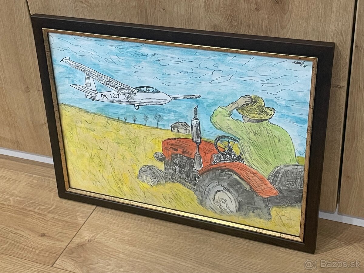 Ručne maľovaný obraz - 2