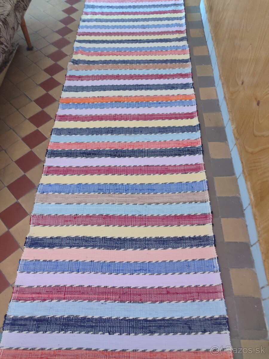 Domáce tkané koberce - 2