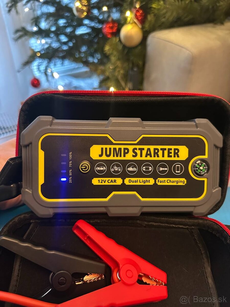 Štartovacia powerbanka (nová) + puzdro – jump starter - 2