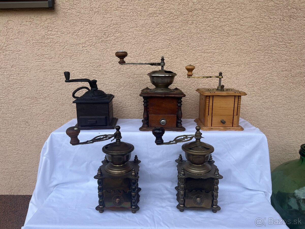 Staré mlynčeky na kávu - 2