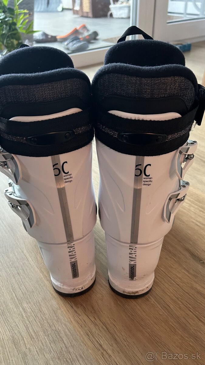 Dámske lyžiarky Rossignol veľkosť 24.5, flex 60 - 2