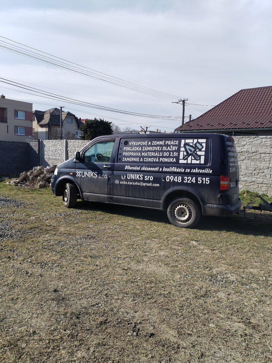 Zemné a výkopové práce - východ - 2