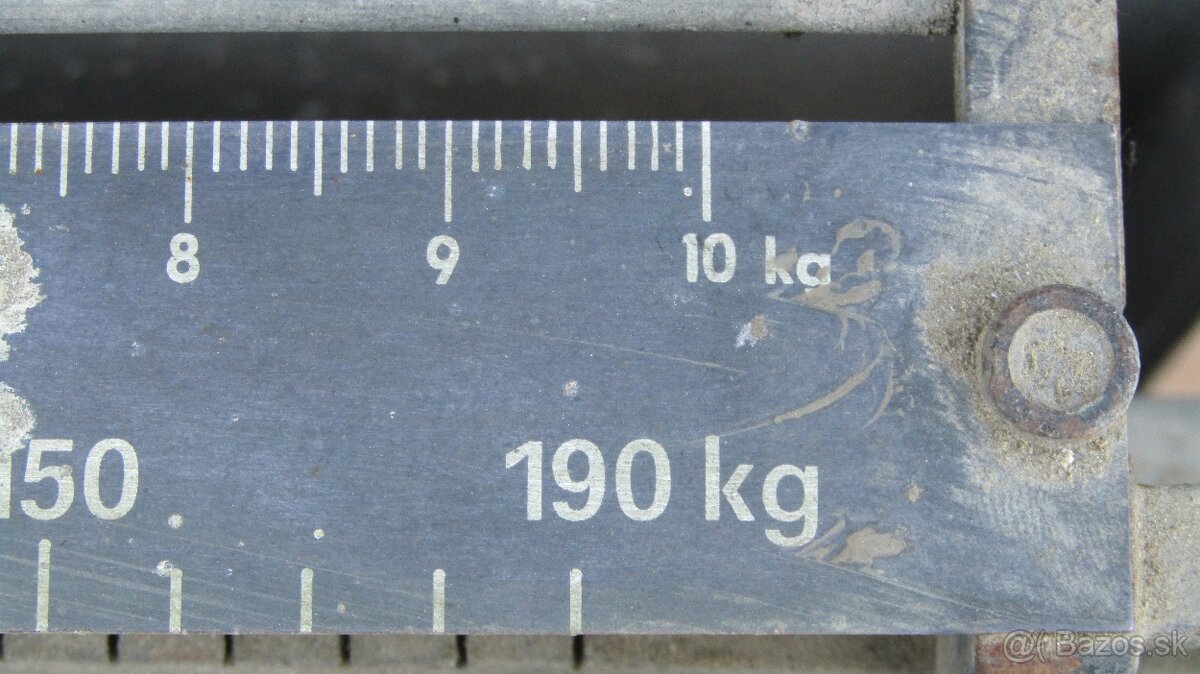 Váha na váženie vriec a pod. - 2