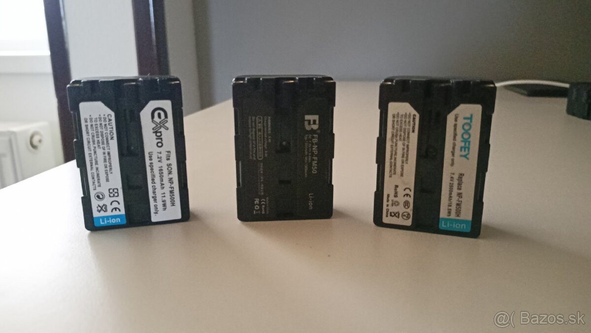 Baterky NP-FM500 - 2