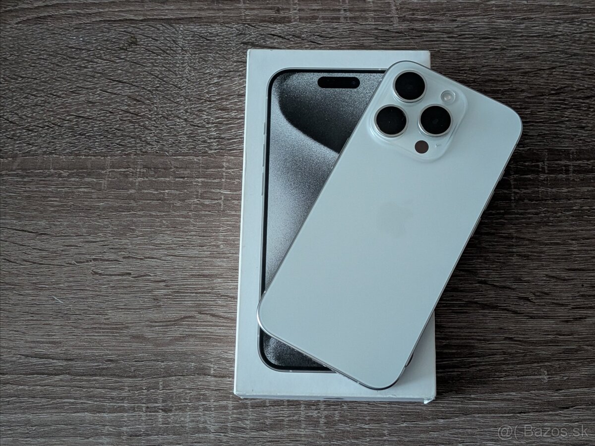 iPhone 15 Pro 256GB White - 2