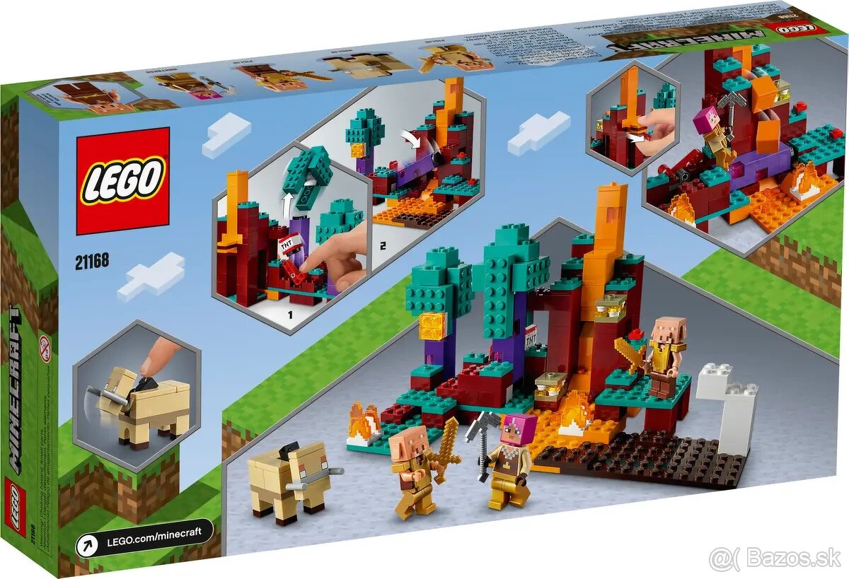 LEGO Minecraft 21168 Podivný les - 2