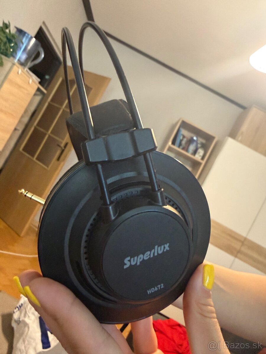 Predám slúchadlá Superlux HD672 - 2