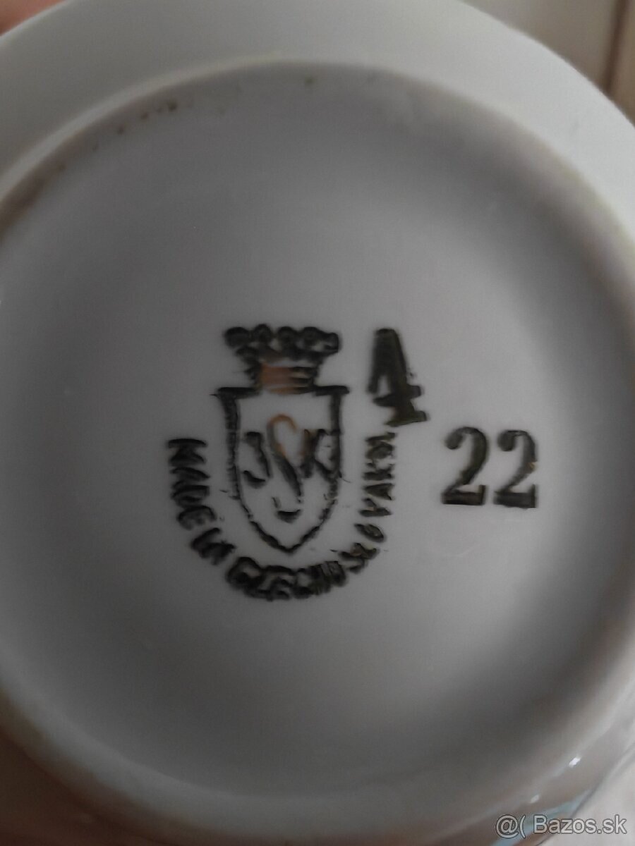 Porcelánové salky - 2