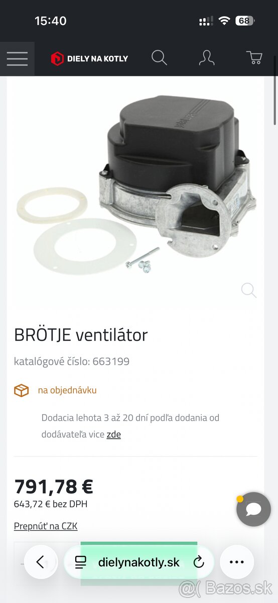 Ventilátor Brötje - 2