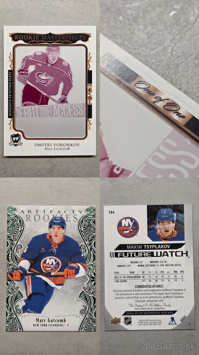 NHL karty - 2