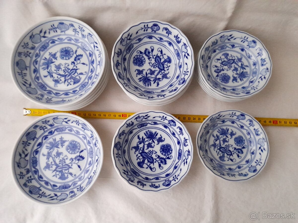 Cibulák 3 druhy misy / misky kompótové / šalátové - 2