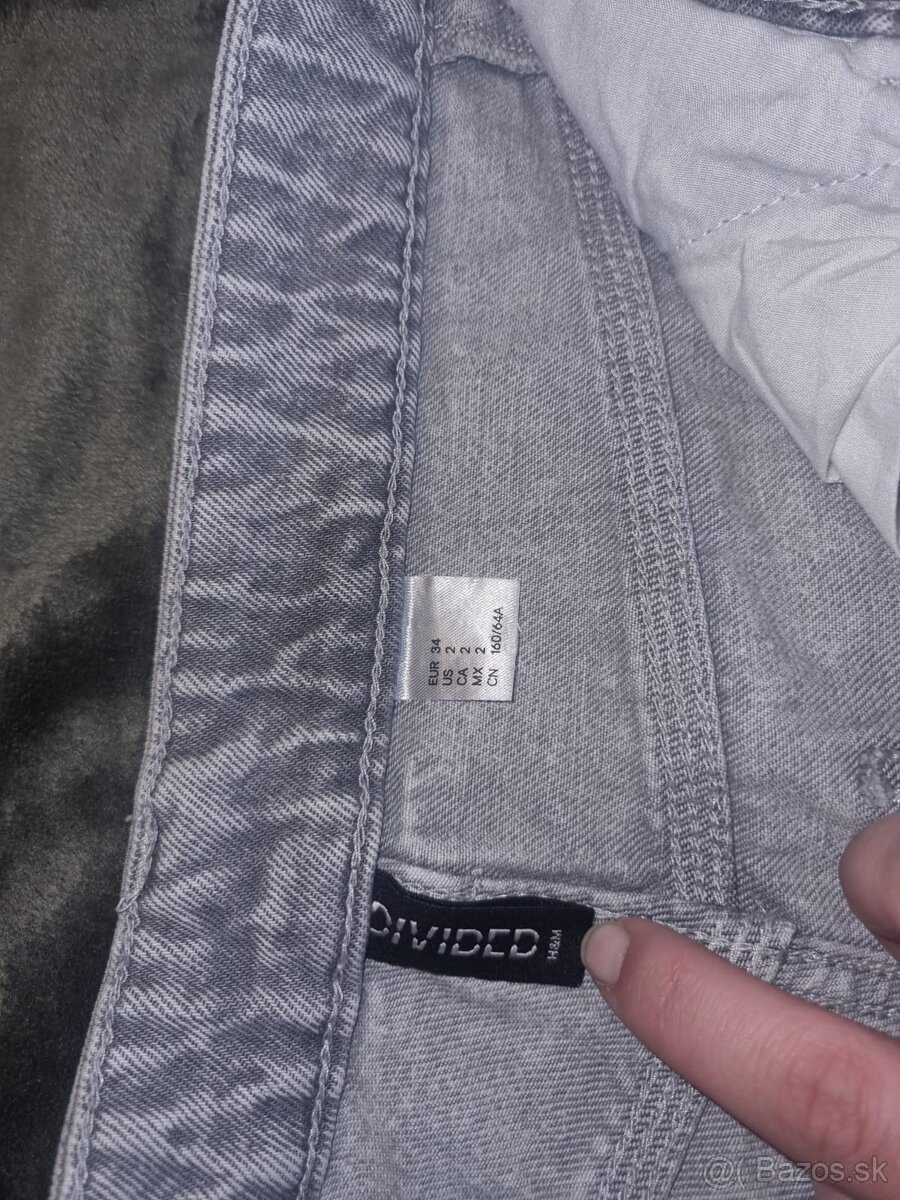 Rifle široké sivé HaM veľ. 34 - 2