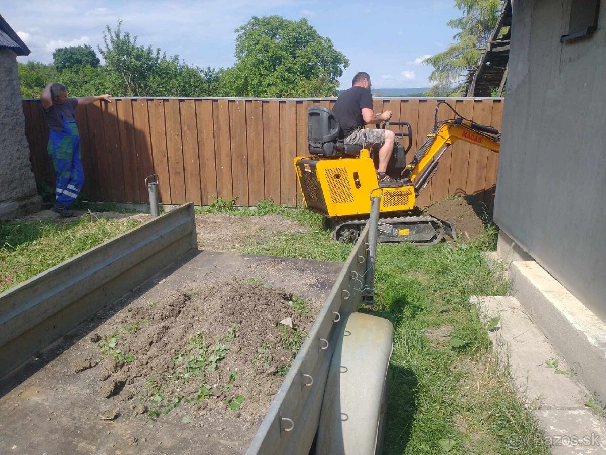 Výkopové a zemné práce - 2