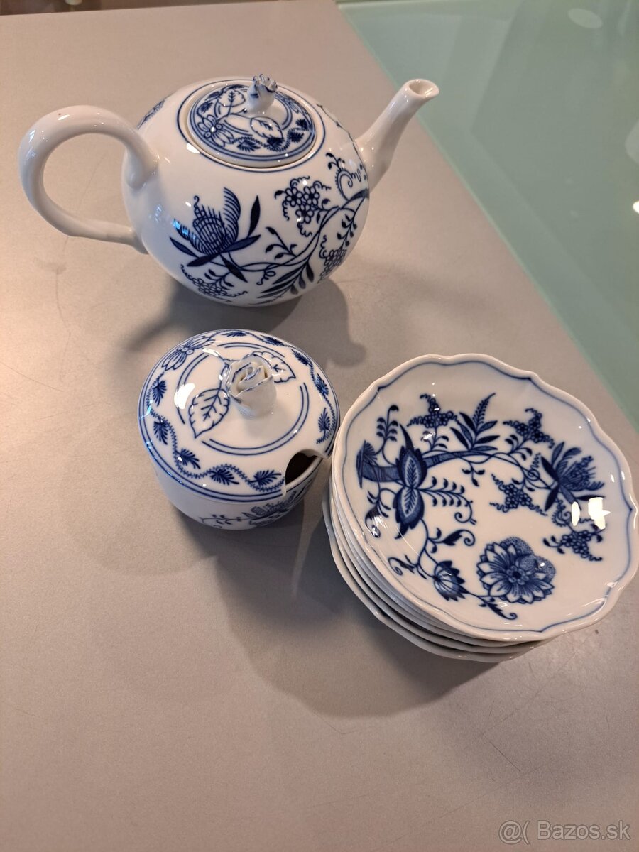 zwiebelmuster czechoslovakia - cibuľak porcelan - 2