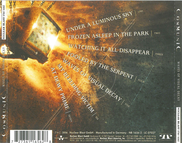 cd Communic – Waves Of Visual Decay 2006 - 2