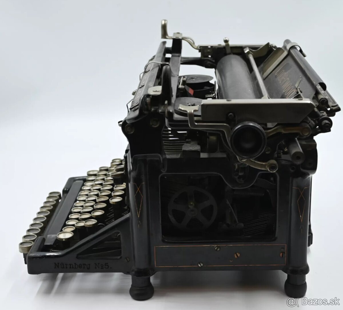 Historický písací stroj Underwood Standard No. 3 - 2