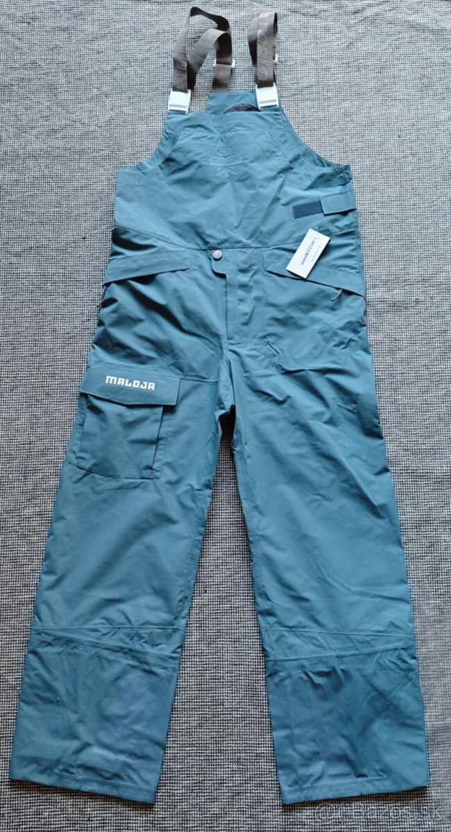skialpové freeride lyžiarske nohavice MALOJA BIB pants, nové - 2