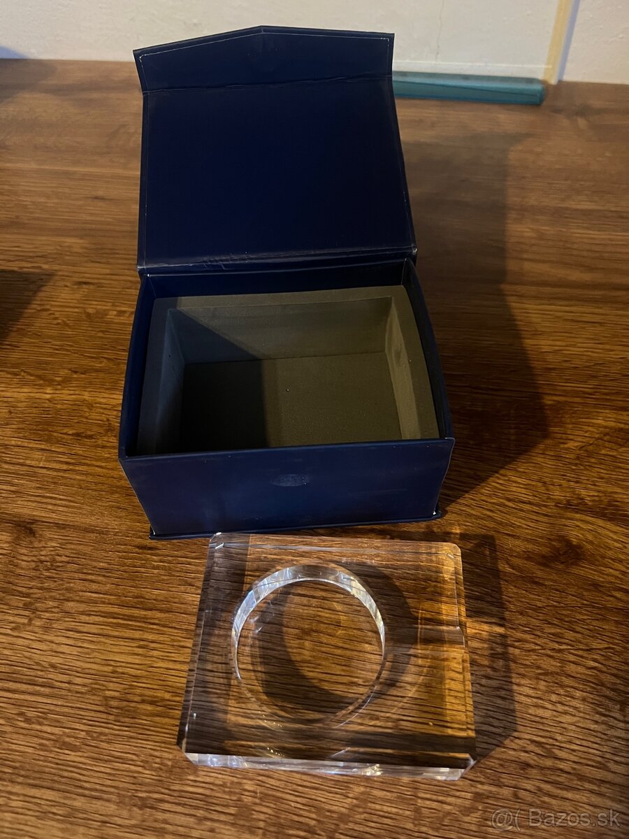 Luxusný krištáľový popolník + darčekové balenie - NOVÝ - 2