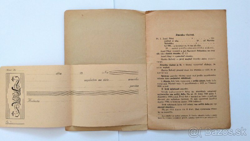 Stručná Nauka O Zmenkách- Landa Karol /1930 - 2