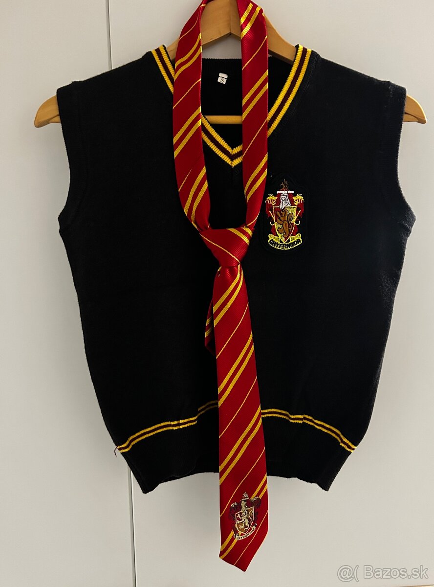 Harry Potter kostym plašť vesta kravata - 2