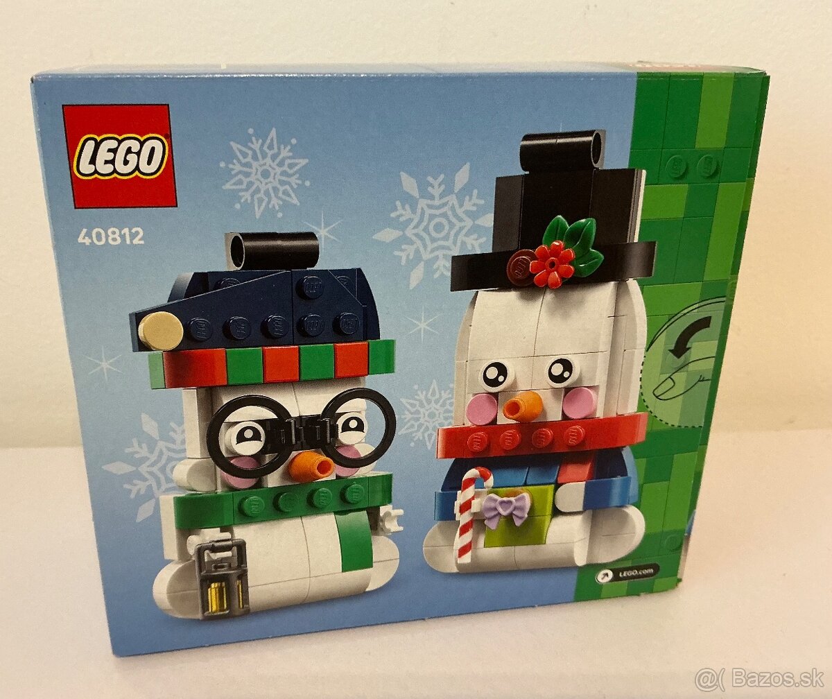 LEGO 40812 Ozdoby s snehuliakmi - 2