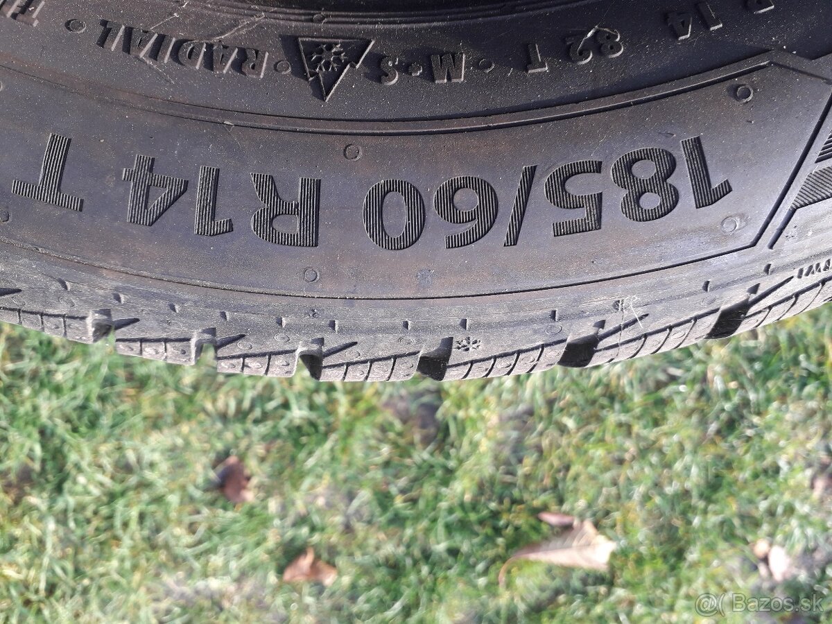 185/60 r14 zimne pneumatiky - 2