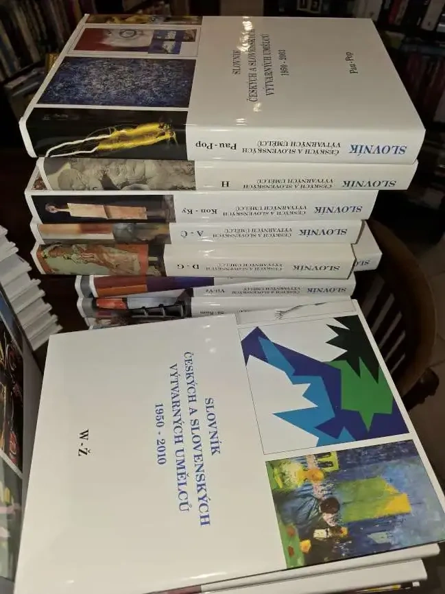 Slovník českých a slovenských výtvarných umělců - 21 dielov. - 2