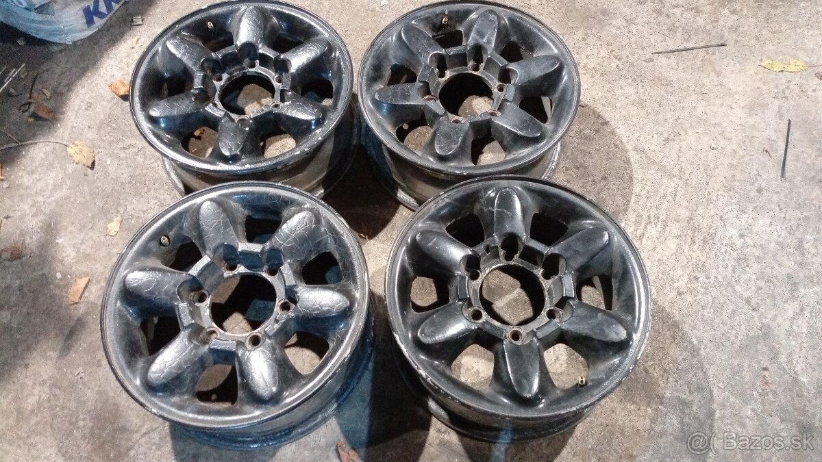 Predám dve sady disky R15 6x139,7 - 2