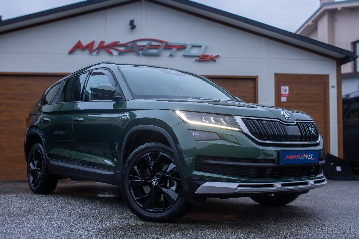 Škoda Kodiaq Scout 2019 2.0 TDI 140kW 4x4 DSG 59 000 km - 2
