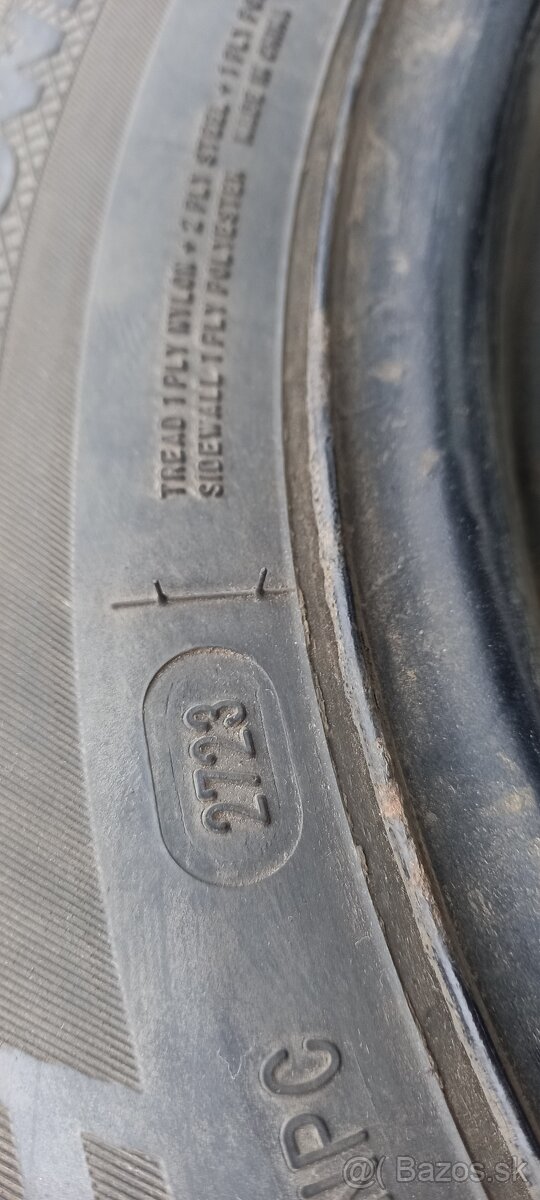 Škoda Fabia 1 zimne pneumatiky na diskoch - 2