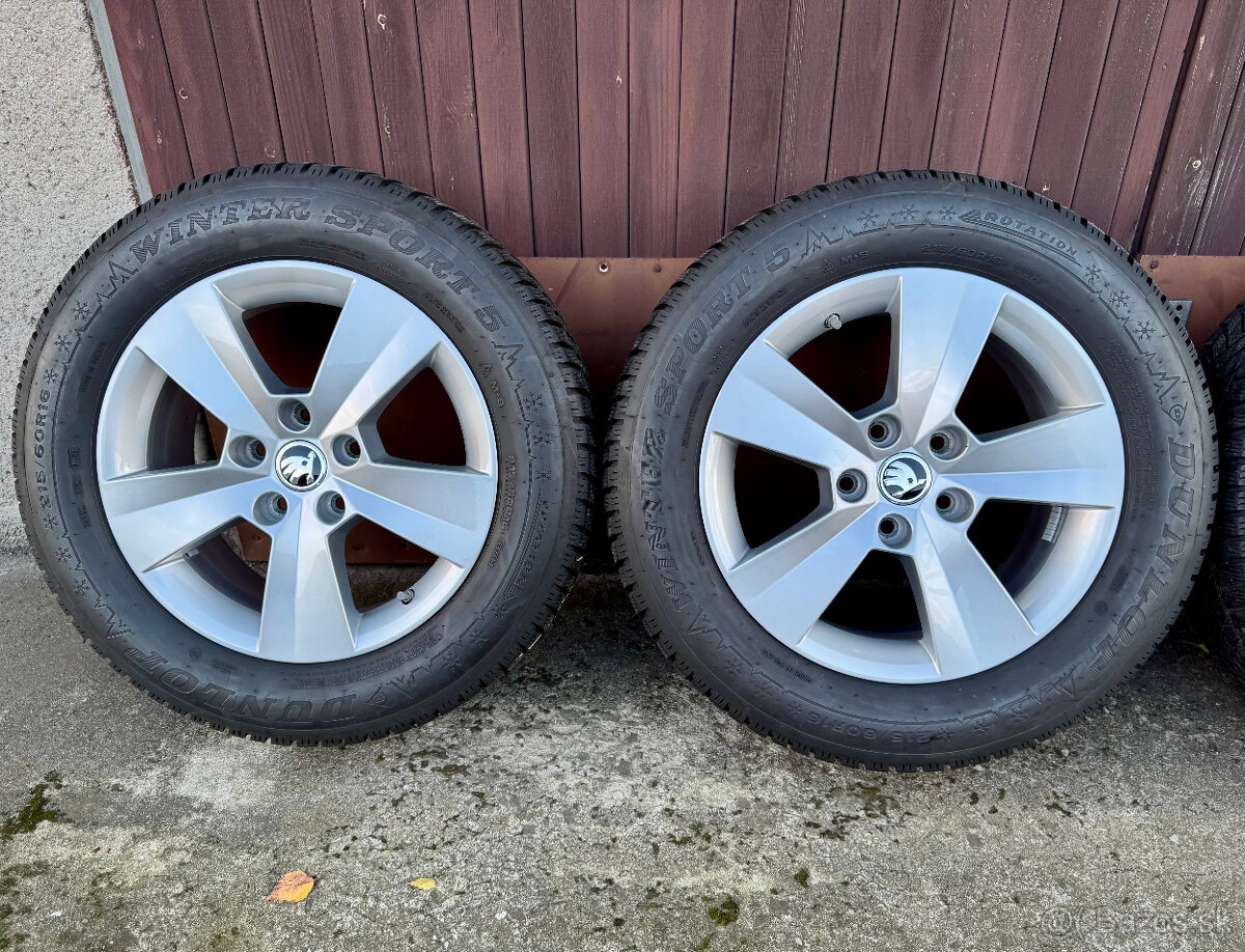 originální ALU kolesá škoda orion 5x112 - 2
