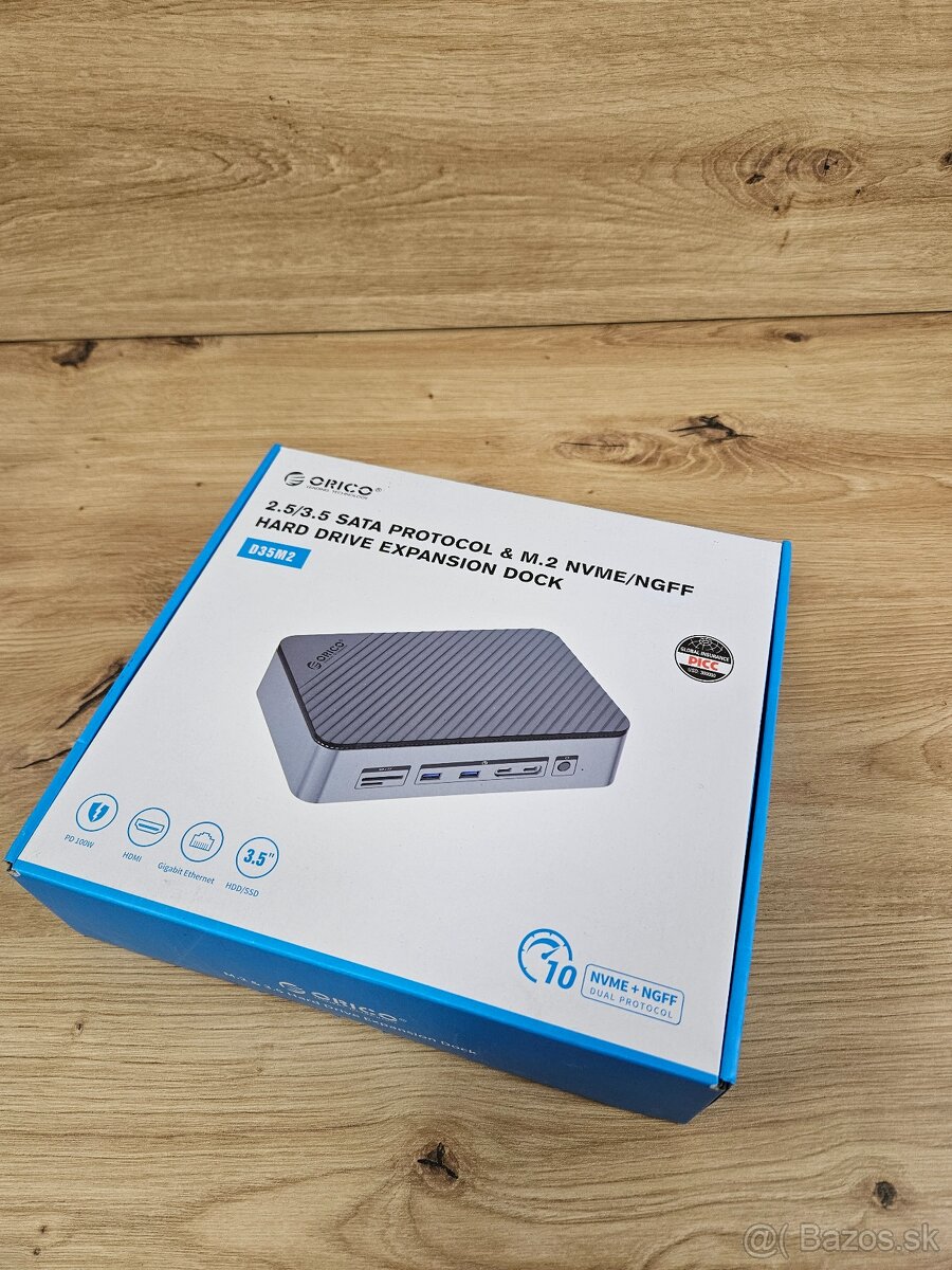 ORICO D35M2 – dokovacia stanica + externá skrinka pre disk - 2