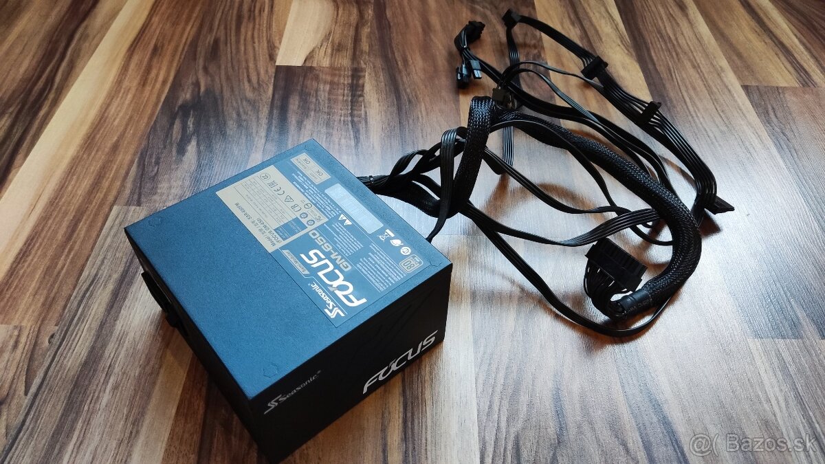 PC zdroj Seasonic Focus GM-650 Semi-modular 80plus gold - 2