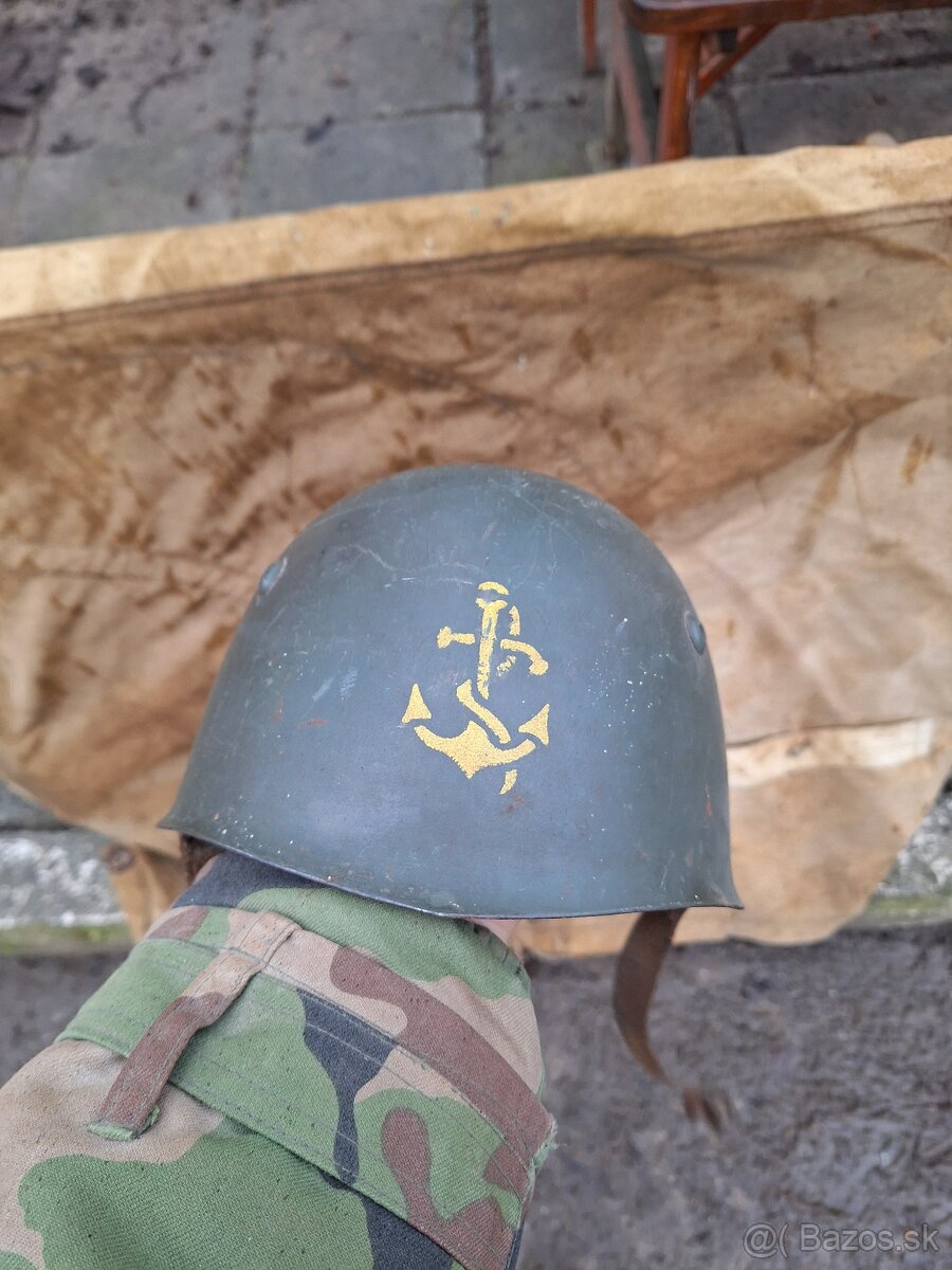 Prilba , helma , talian namornicka m33 - 2