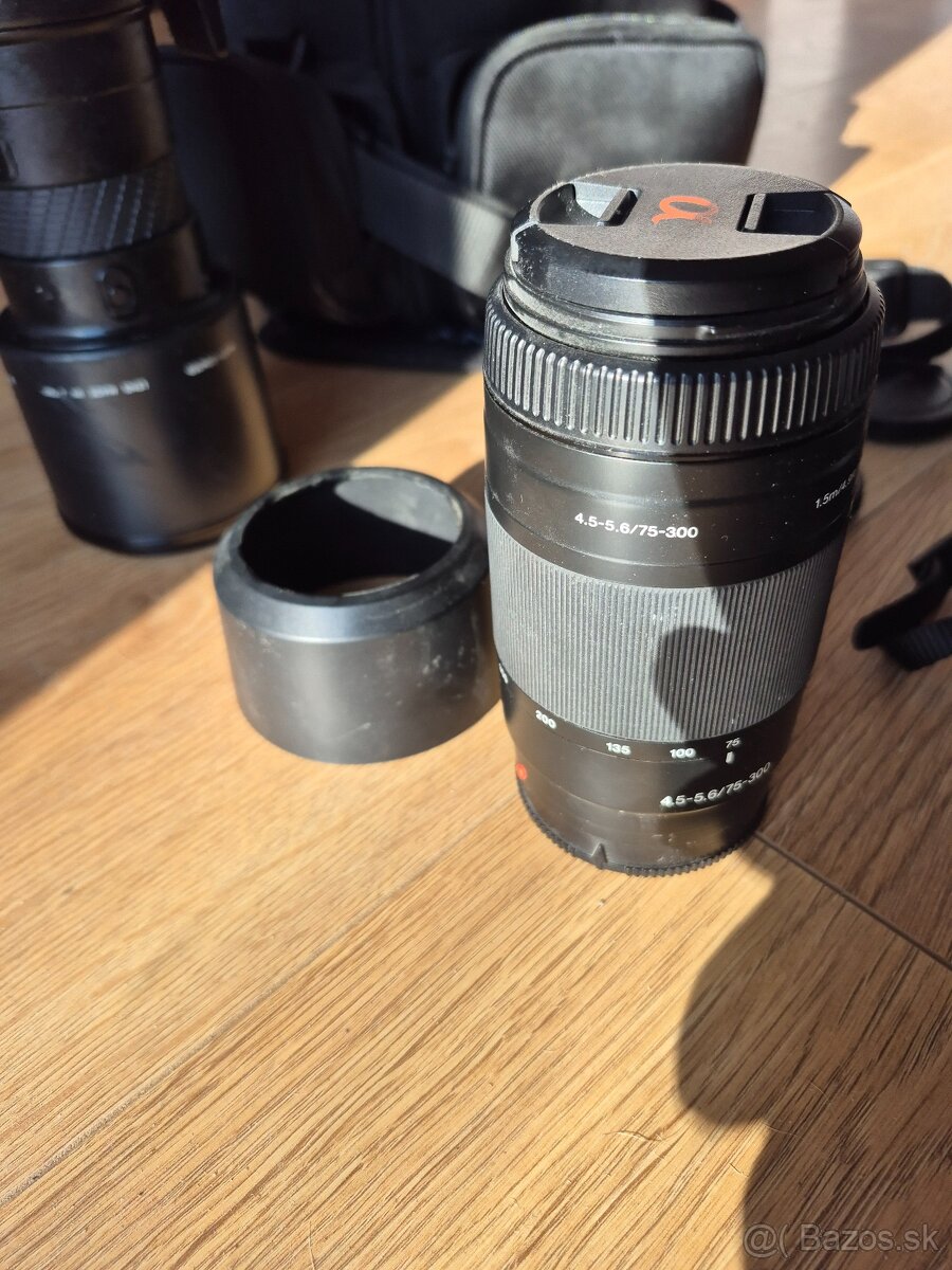 Profesionálny Full-frame set Sony Alpha A900 + A100 + 4 obje - 2