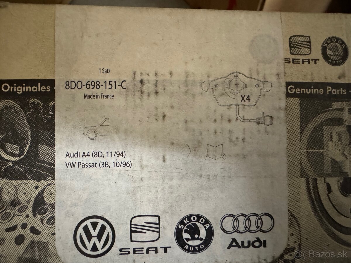 Predné brzdové platničky - 2