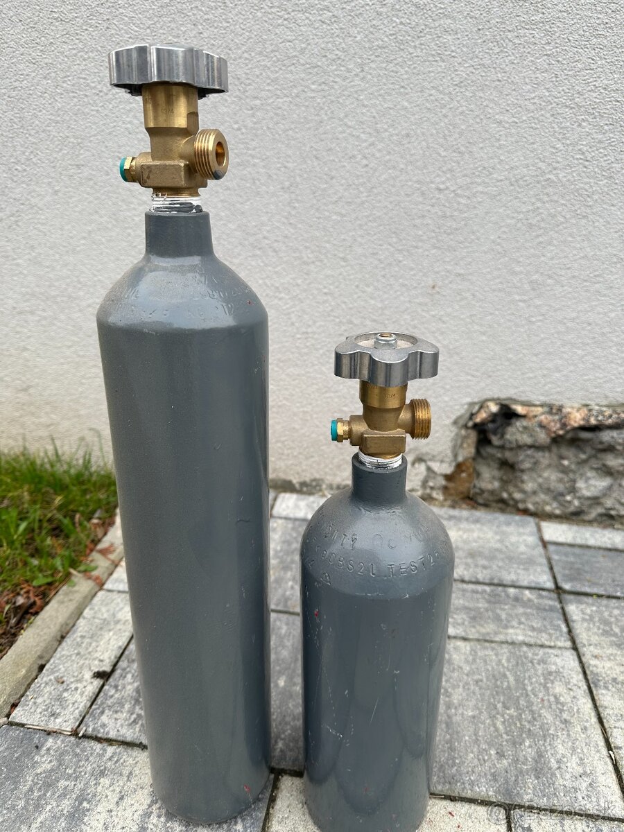 Tlaková fľaša na CO2 - 2