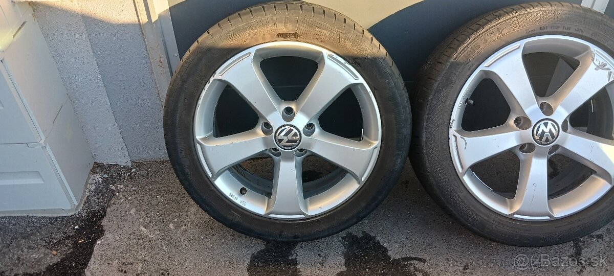 Predám VW elektrony 205/50 R17 - 2
