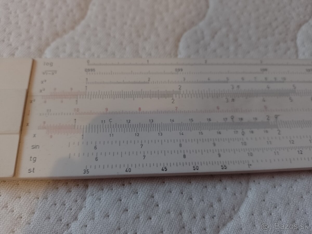 Logaritmické pravítko - 2