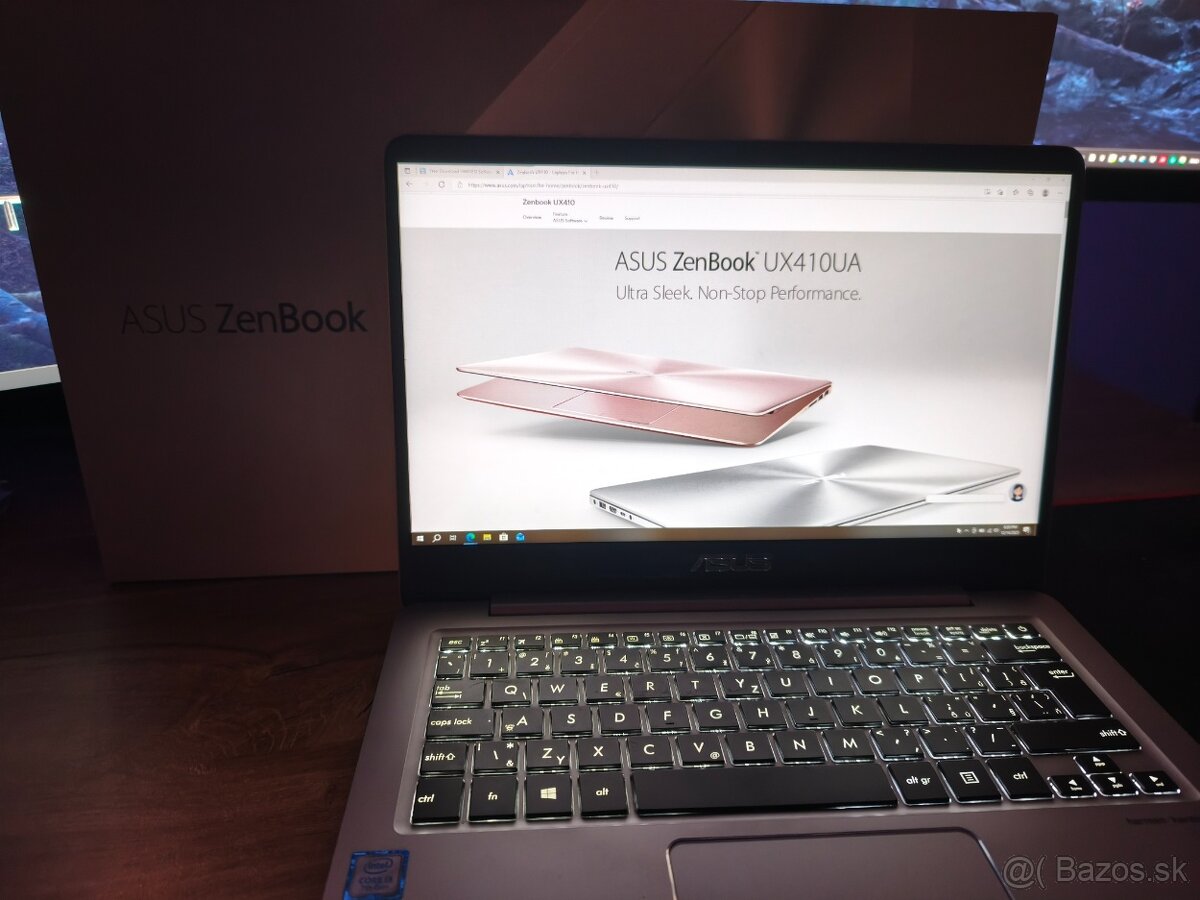 ASUS ZenBook UX410UA – 14" FHD,12 GB RAM,128 GB SSD,Win 10 - 2