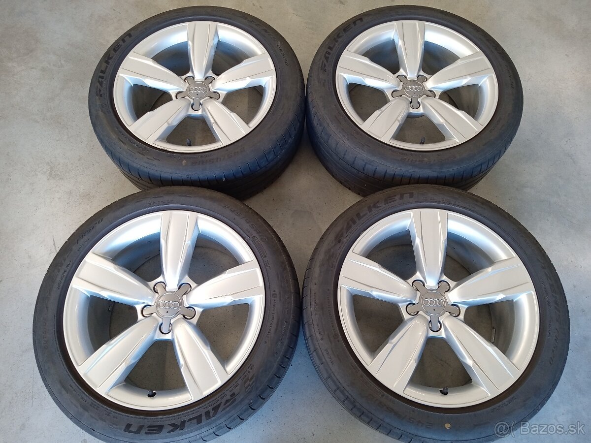Letne ALU 5x112 R18 8J ET26 Original AUDI A4 ALLROAD - 2