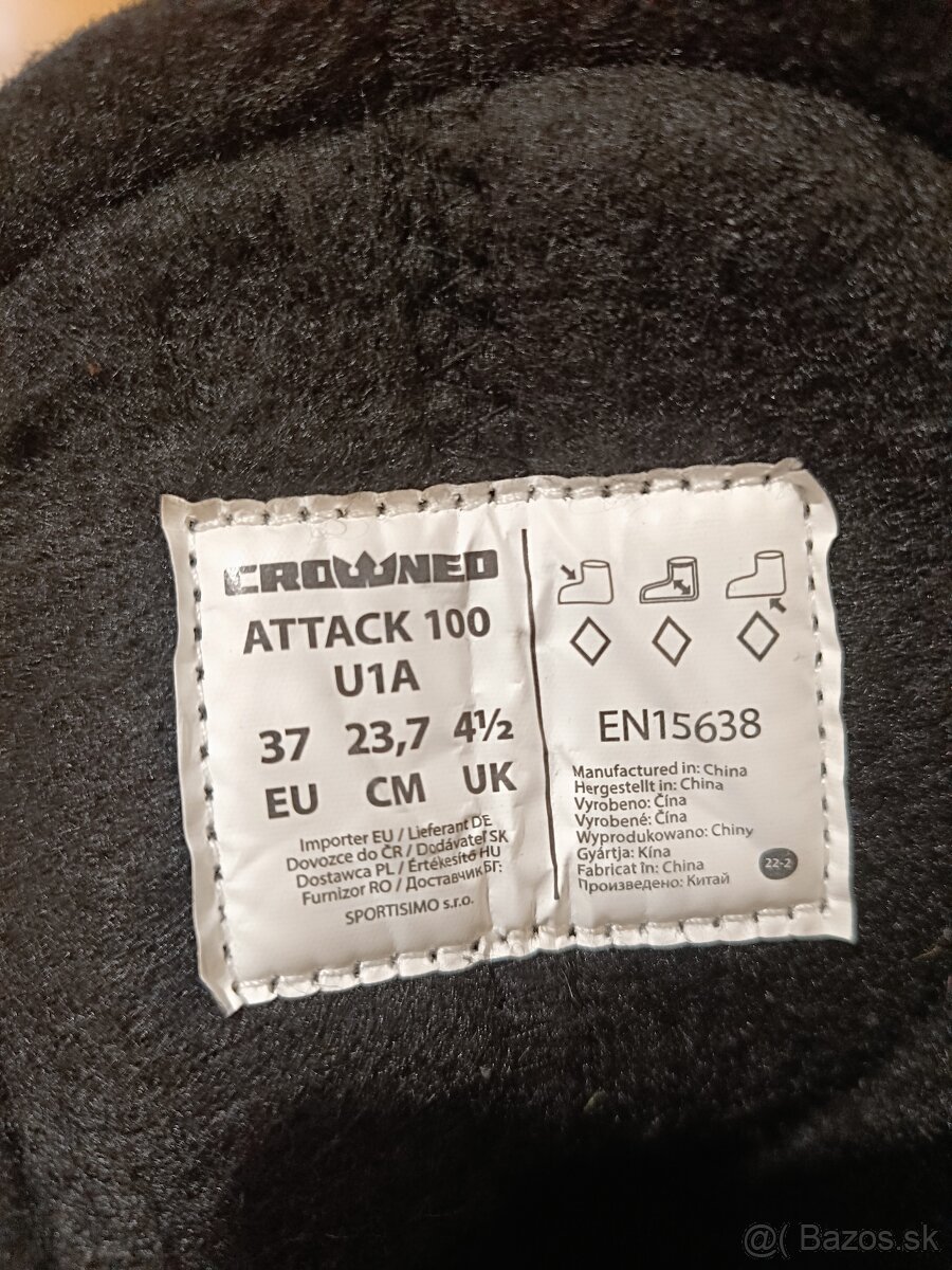 Predám detské korčule CROWNED veľ.37 - 2