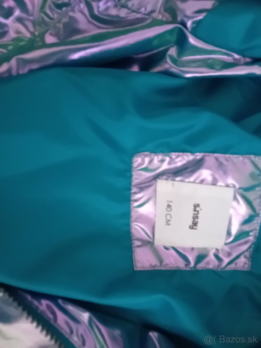 Prechodná bunda, nová, vel.140. - 2