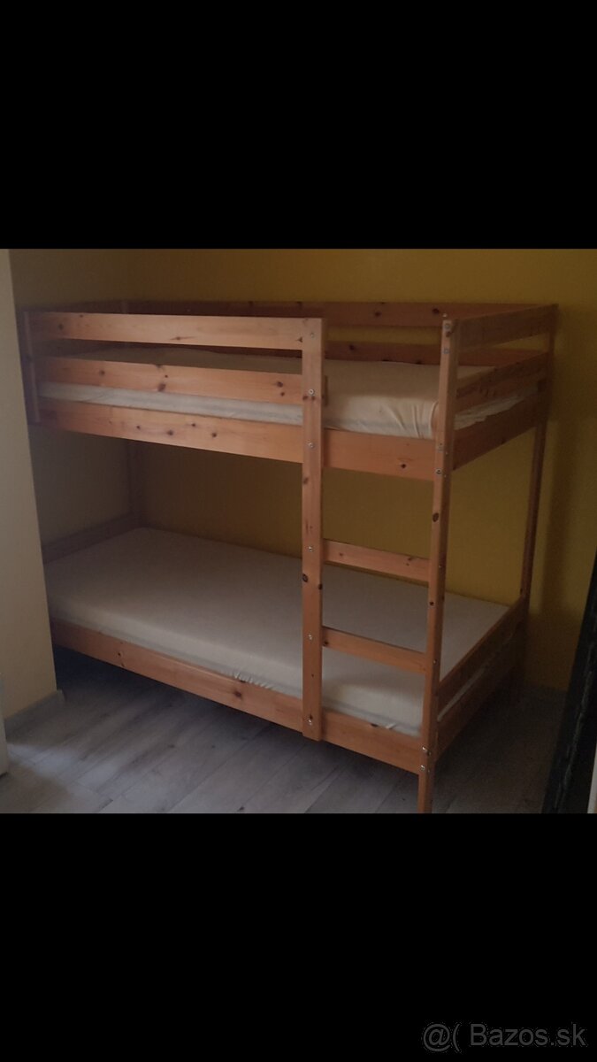 Drevo poschodova posteĺ - 2