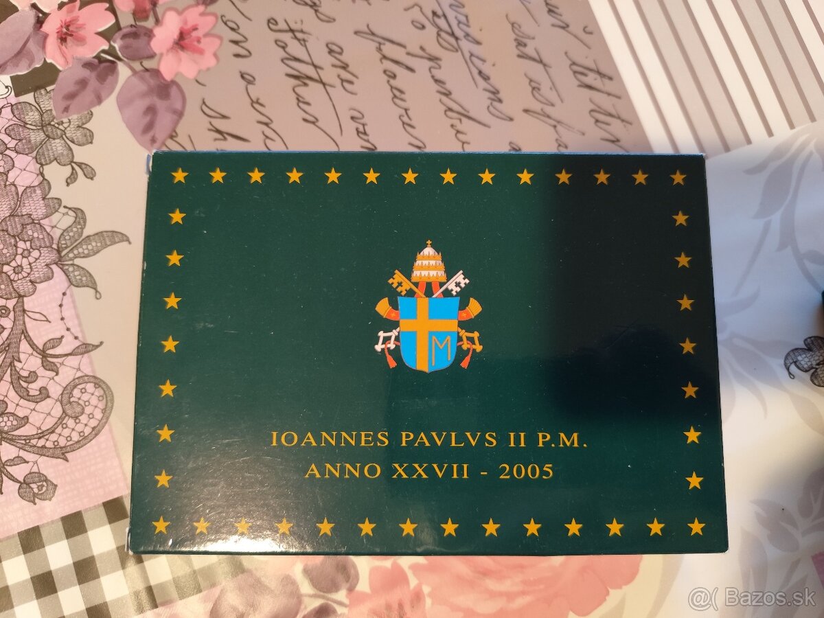 Sada mincí Vatikán,2005,proof - 2