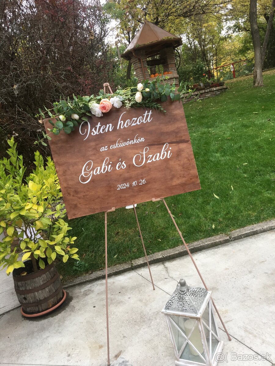 Uvítacie tabule (nie len na svadbu) - 2