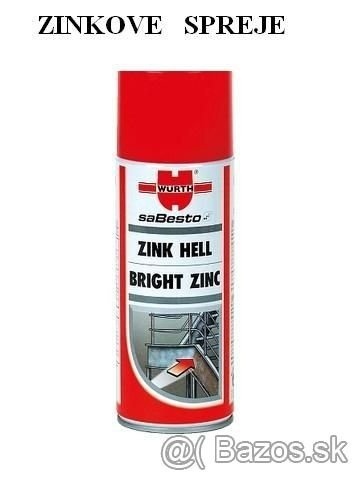 Zinkové a hlinkové spreje - 2